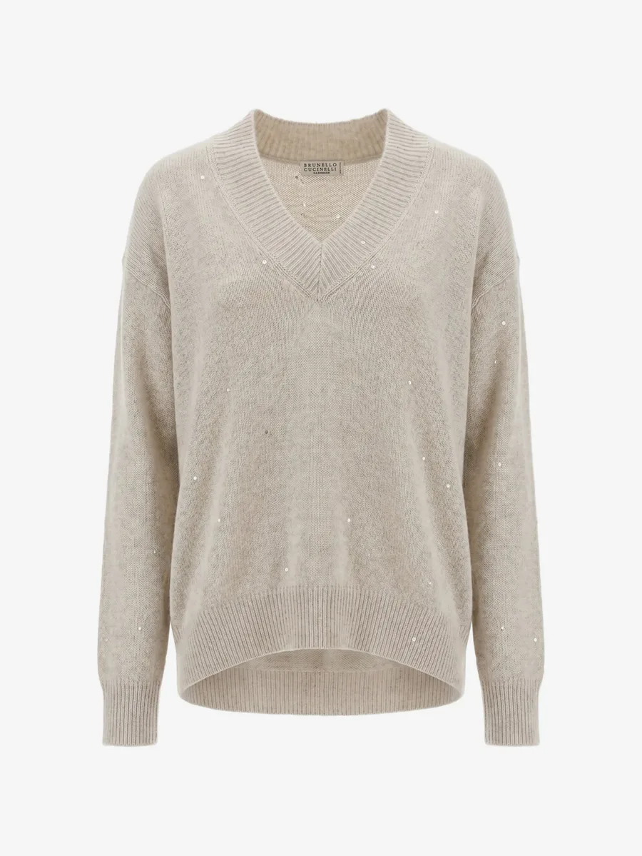 свитер с пайетками 1