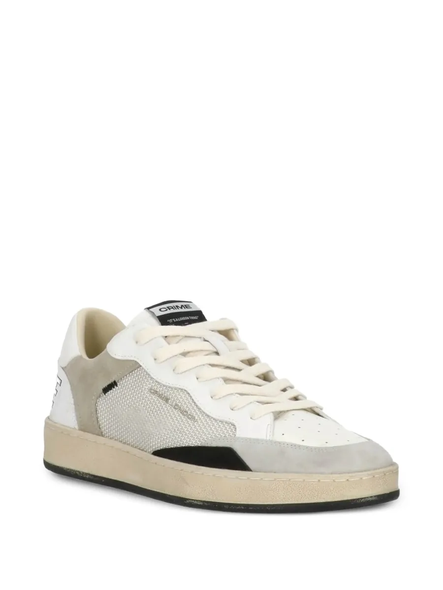 Chelsea panelled leather sneakers 3