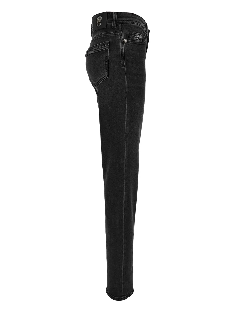 logo-plaque jeans 5