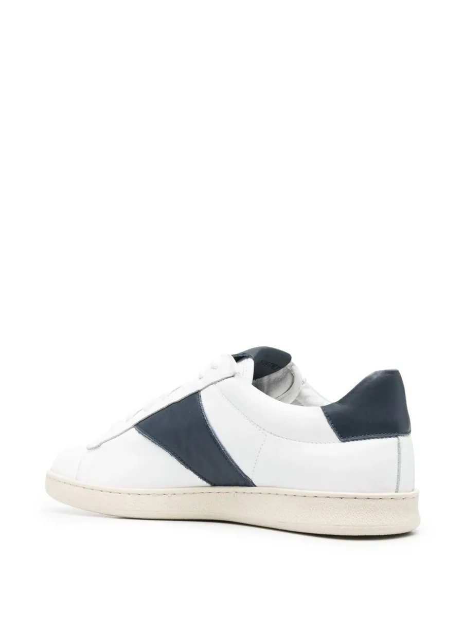 leather low-top sneakers 6