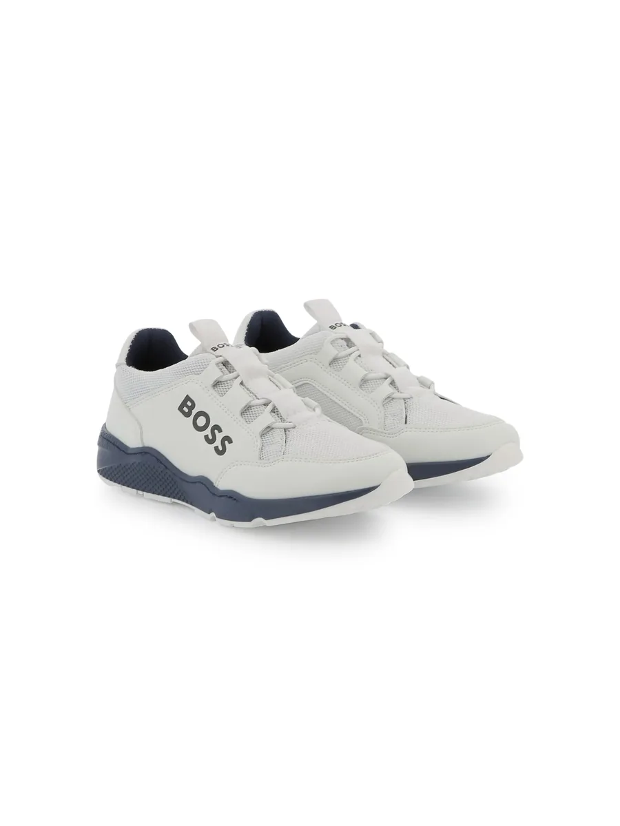 logo-print sneakers 1
