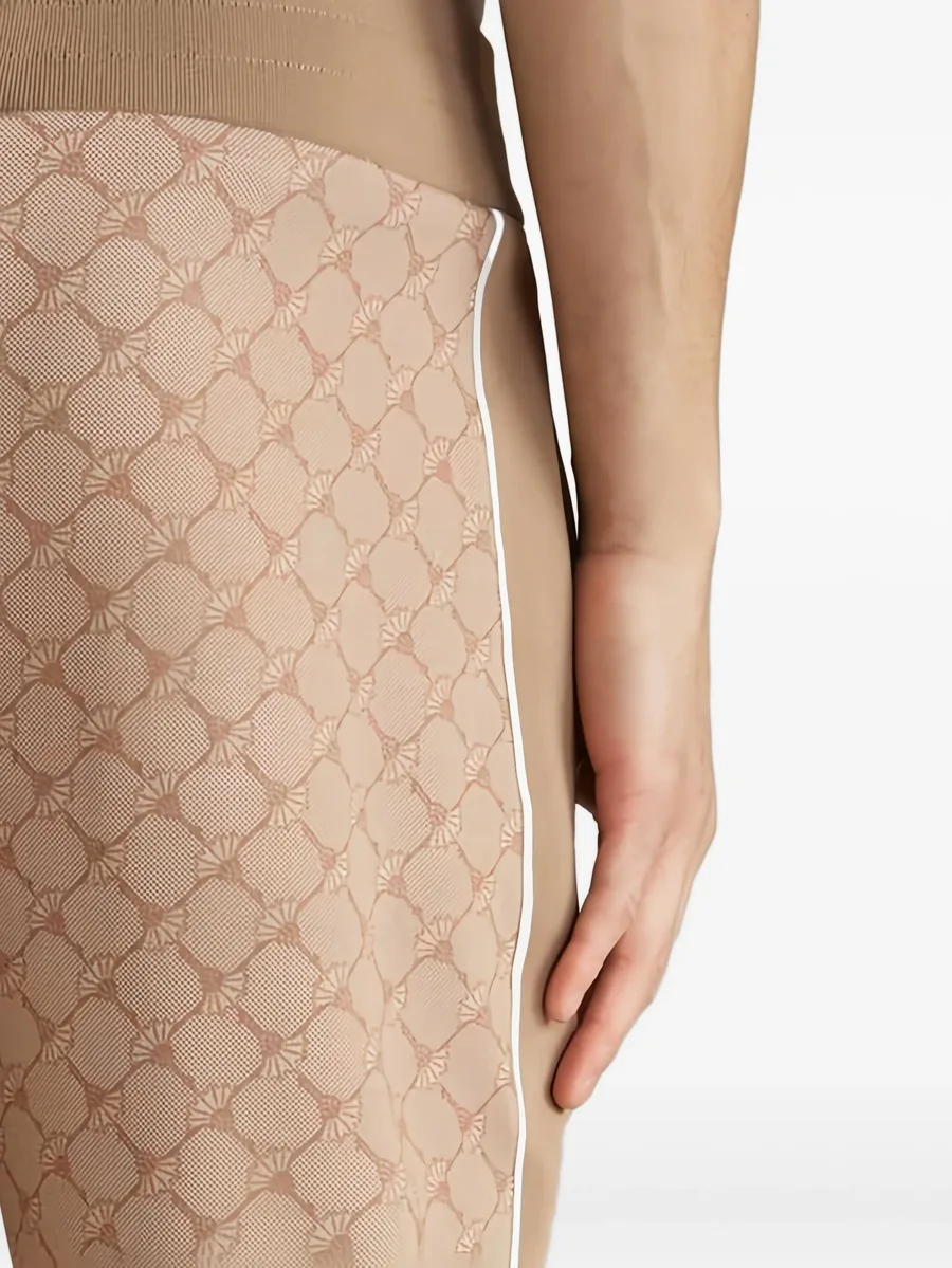 Talib patterned side-stripe track pants 7