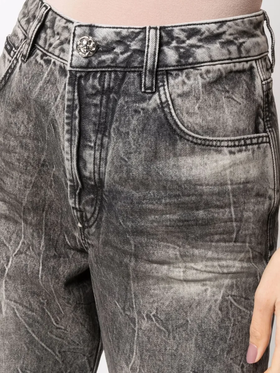 Iconic Plein wide-leg jeans 10