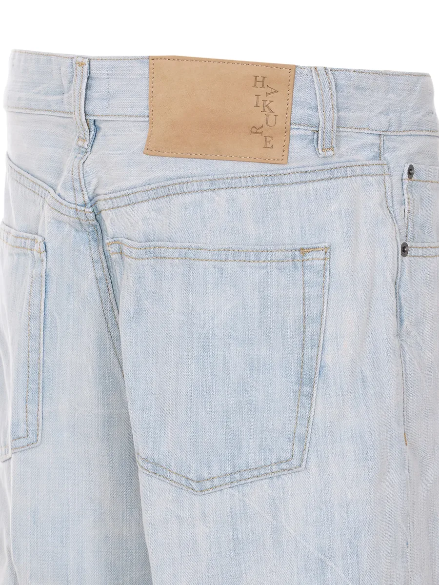 button logo jeans 5