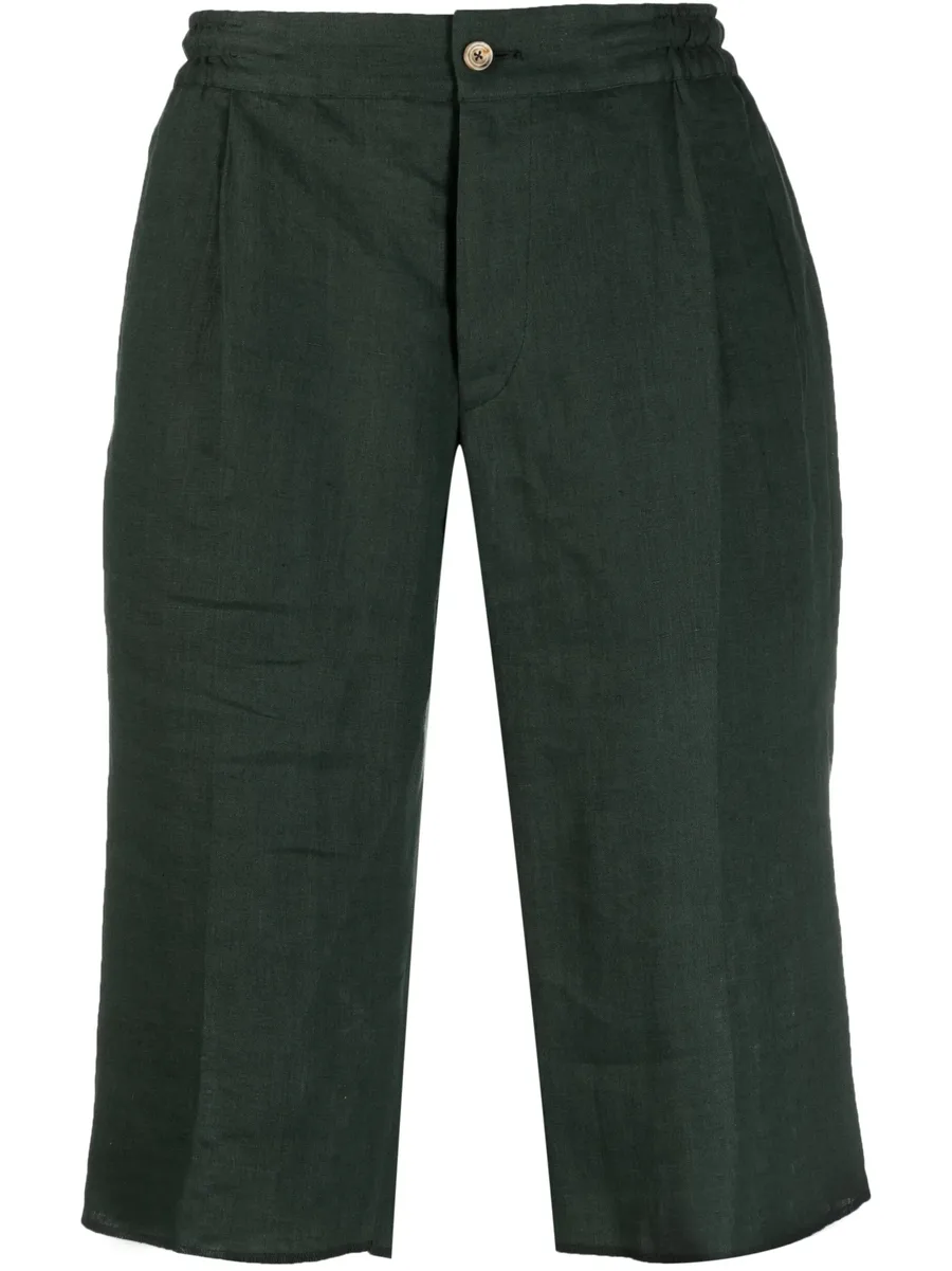 linen Bermuda shorts 1