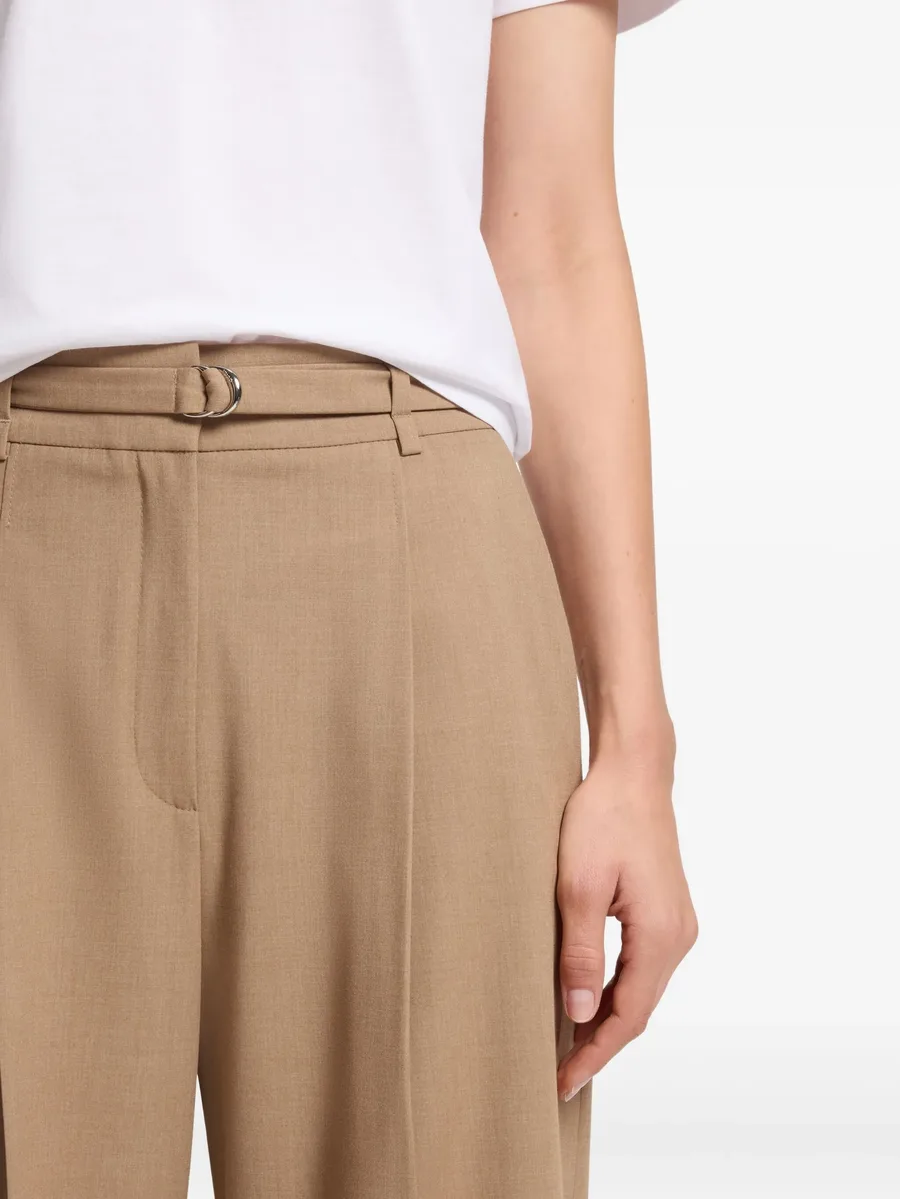 belted-fastening trousers 8