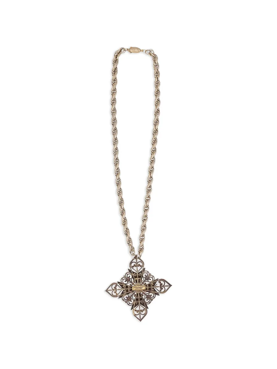 колье Filigree с кристаллами 4