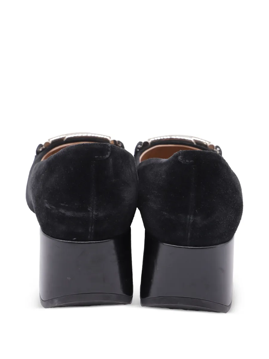 Double T pointed-toe pumps 6