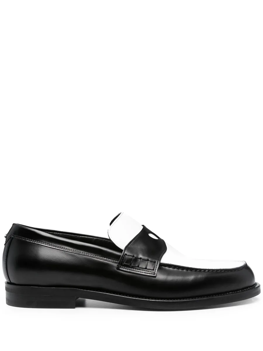 Wirdo two-tone design loafers 1