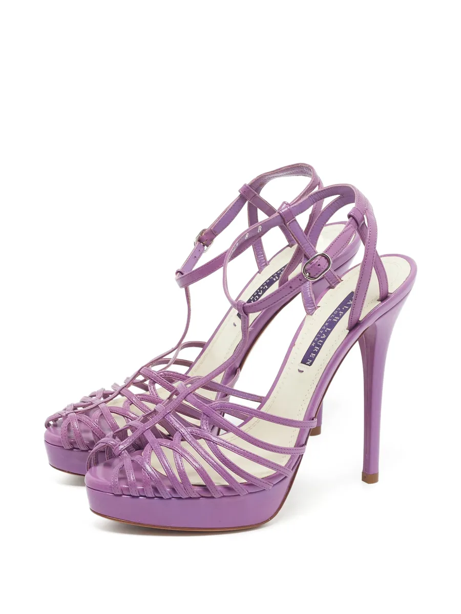 multi-strap ankle-strap sandals 9