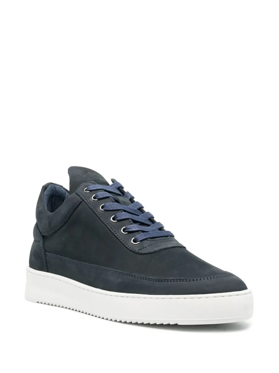 low-top suede sneakers 3