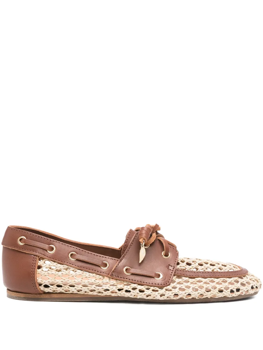 Plaria lace-up boat shoes 2