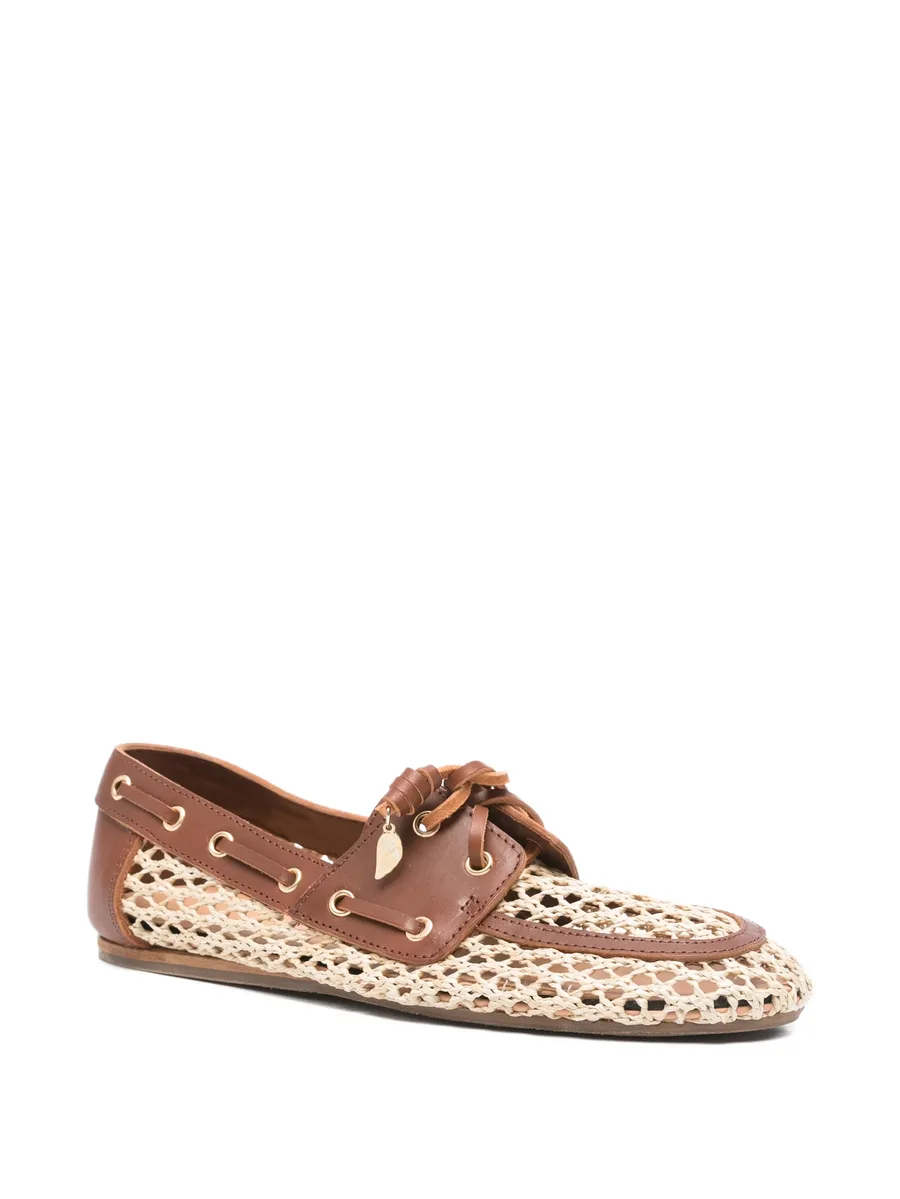 Plaria lace-up boat shoes 5