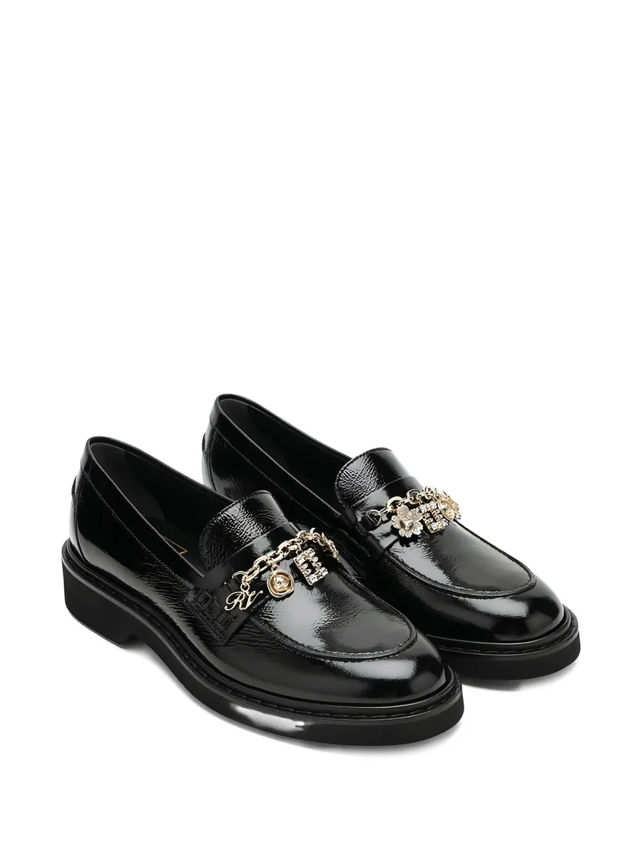 Viv' rangers chain-embellished loafers 4