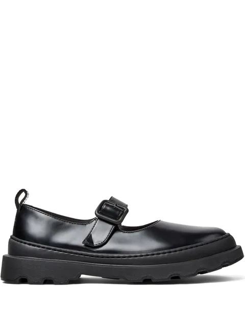 Brutus+ buckled leather loafers