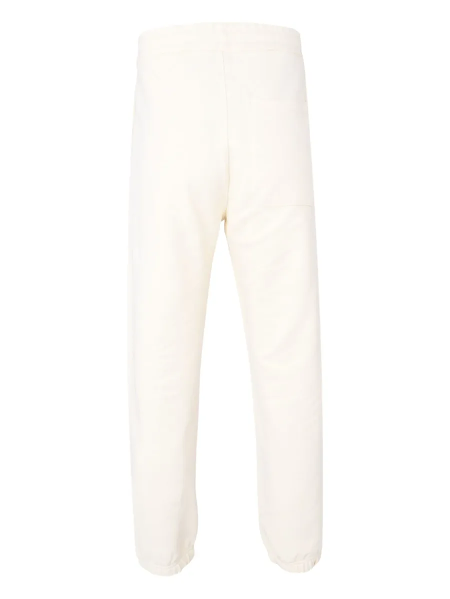 embroidered fleece track pants 3