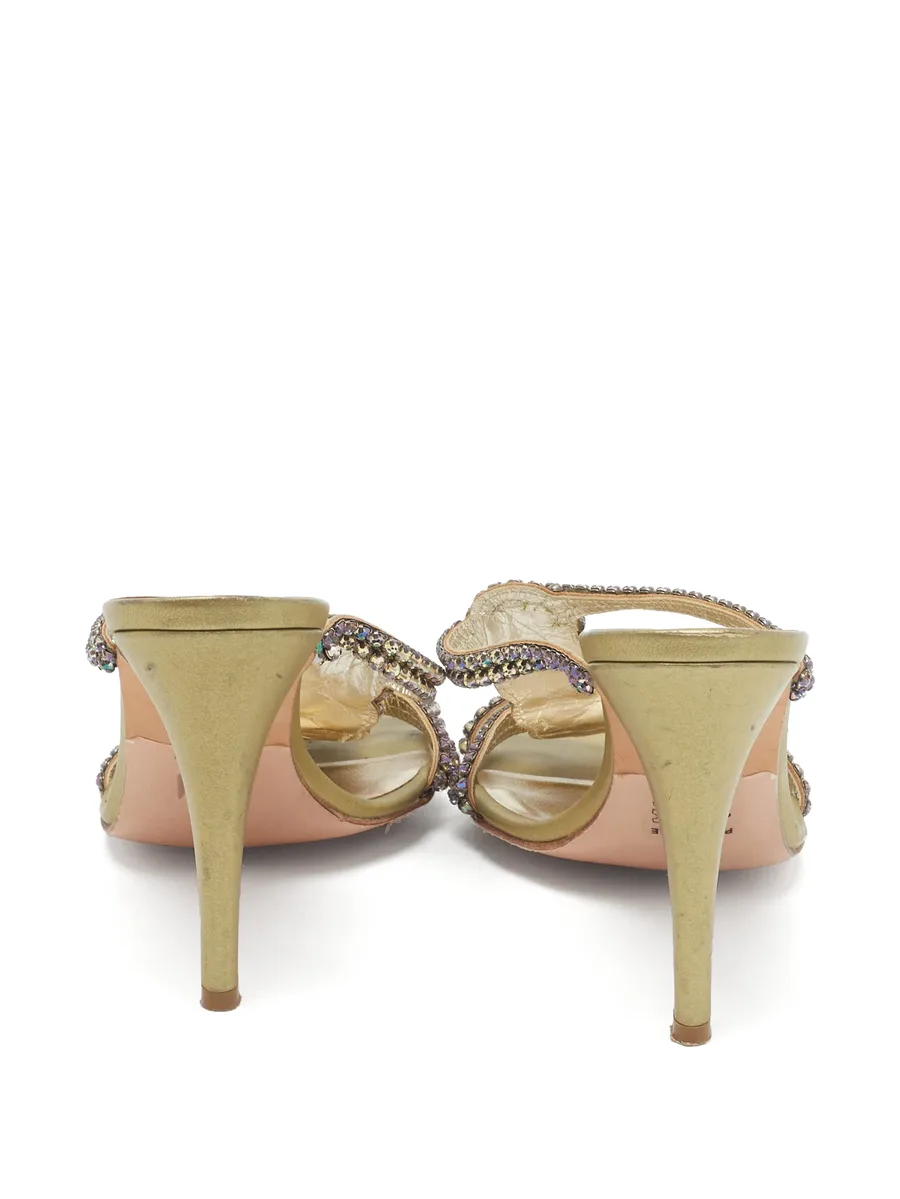 crystal-embellished sandals 10