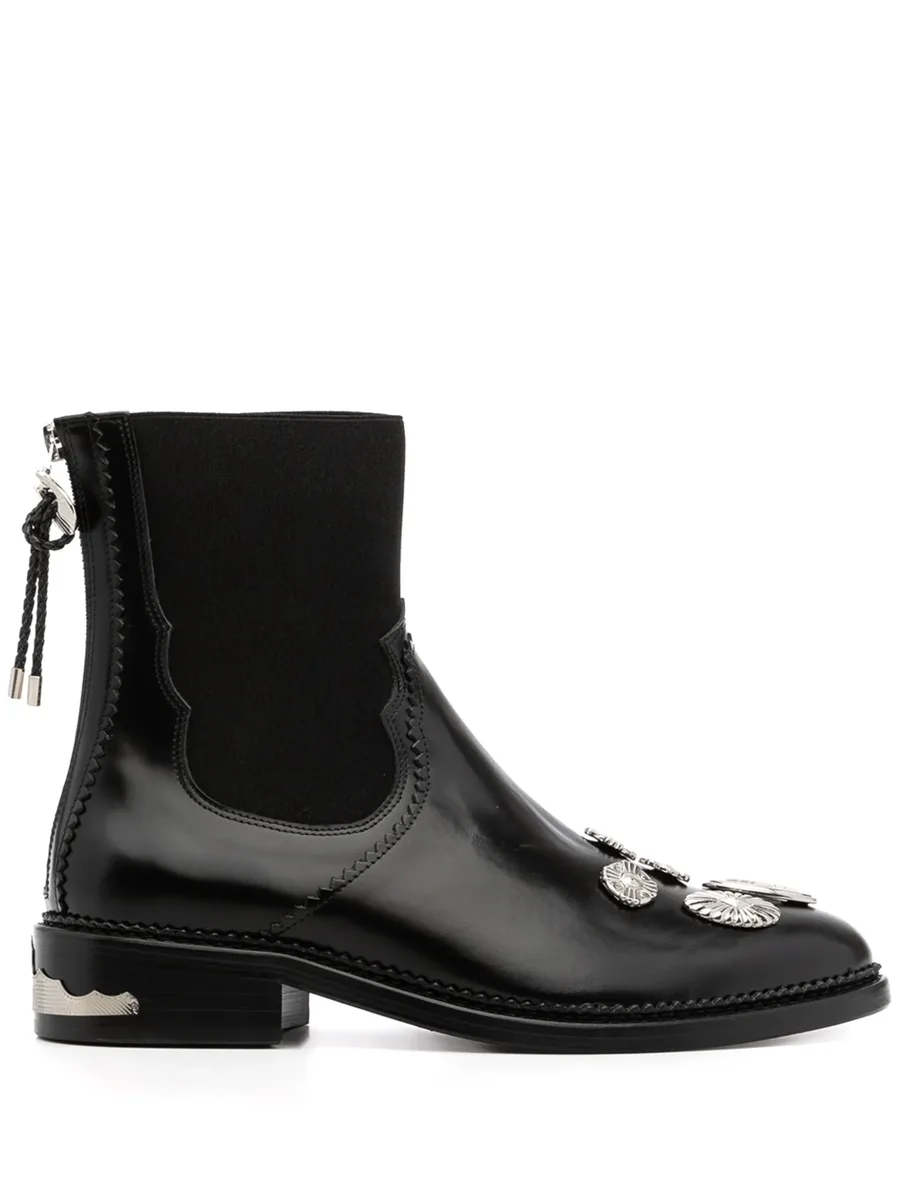 mix-badge Chelsea boots 2