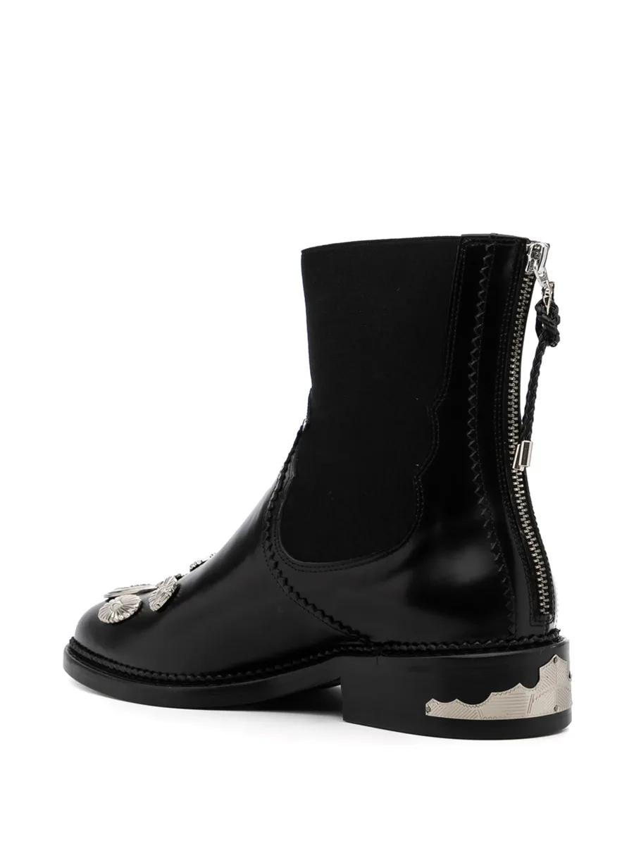 mix-badge Chelsea boots 6