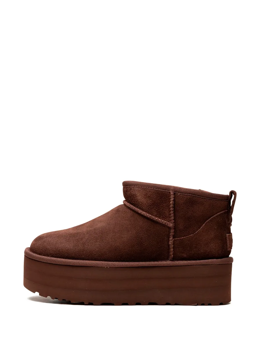 угги Classic Ultra Mini Platform Pearfect Burnt Cedar 10