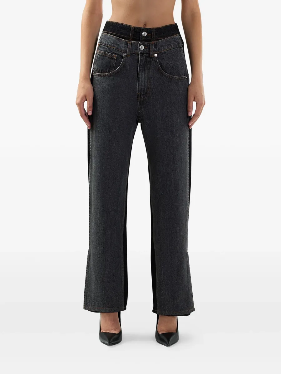 logo-patch jeans 5
