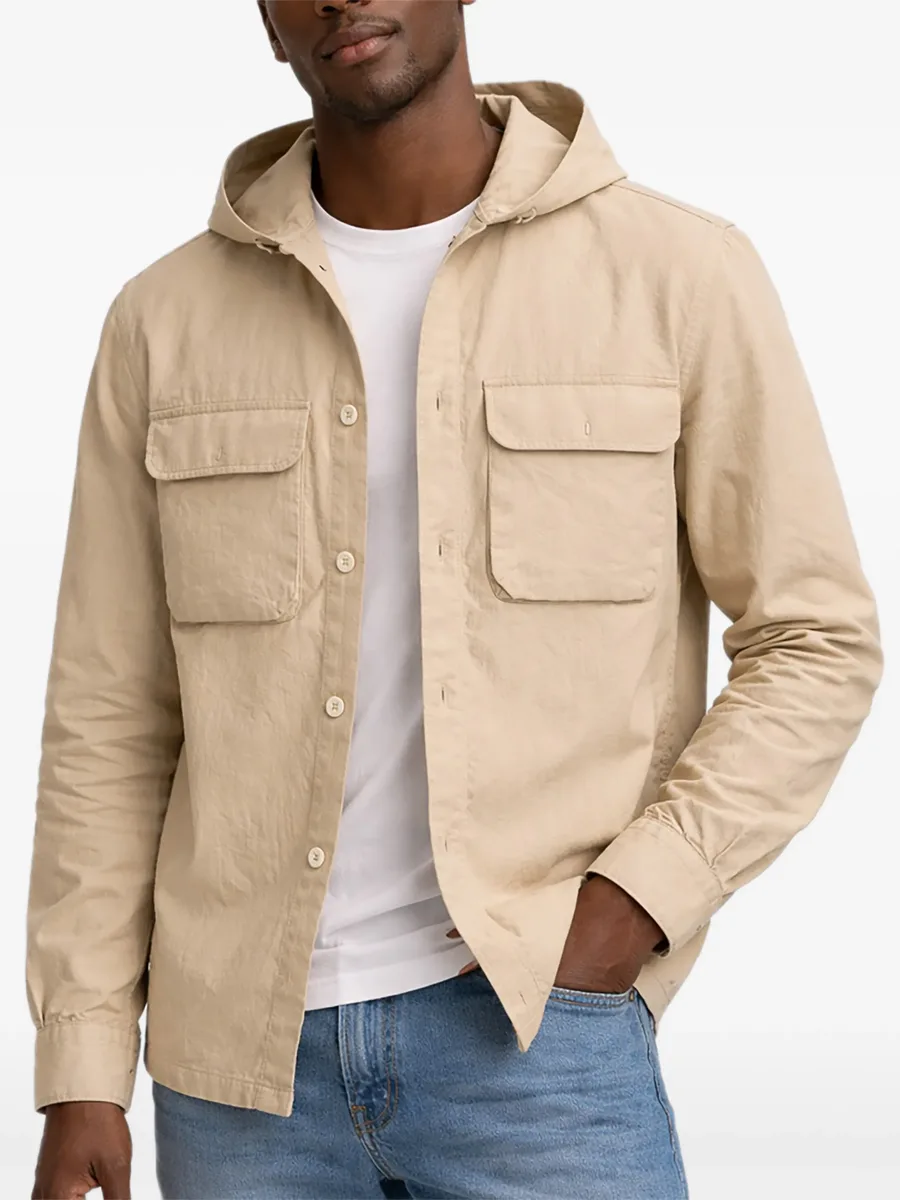 button-up hooded jacket 4