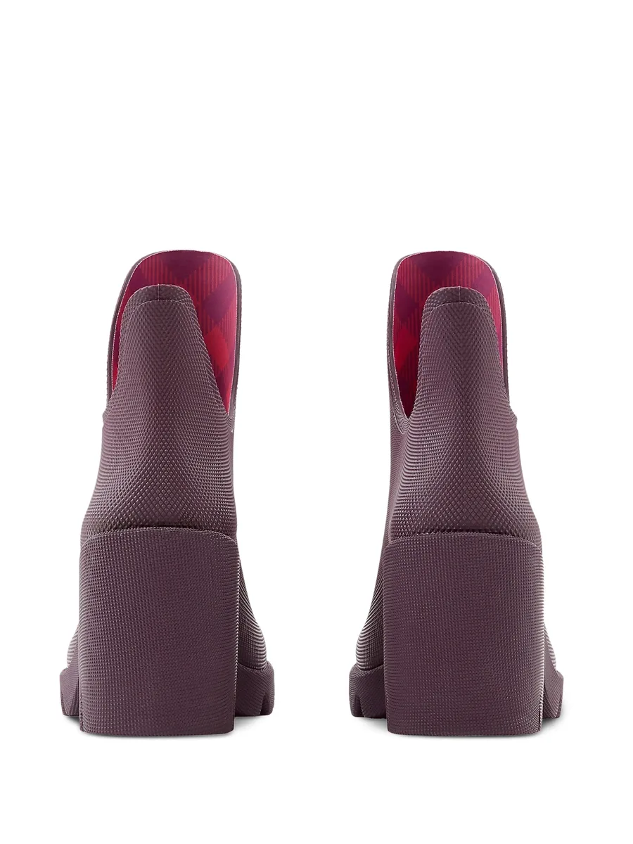 70mm round-toe slip-on boots 8