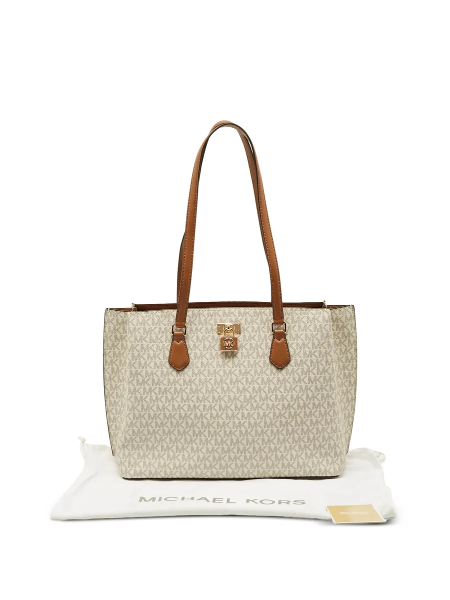 Ruby logo-print tote bag 10