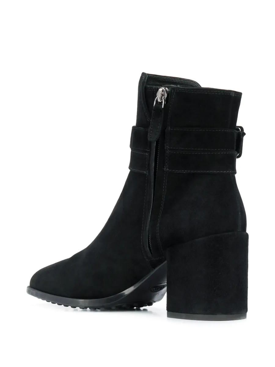 buckle detail boots 5