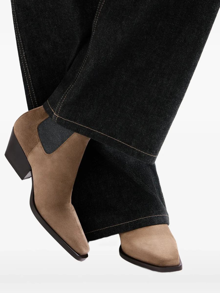 suede Chelsea boots with precious loop detail 9