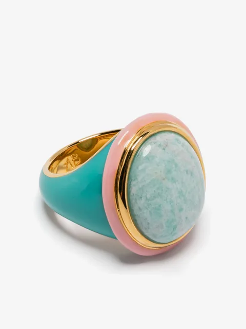 Tabarin Amazonite ring