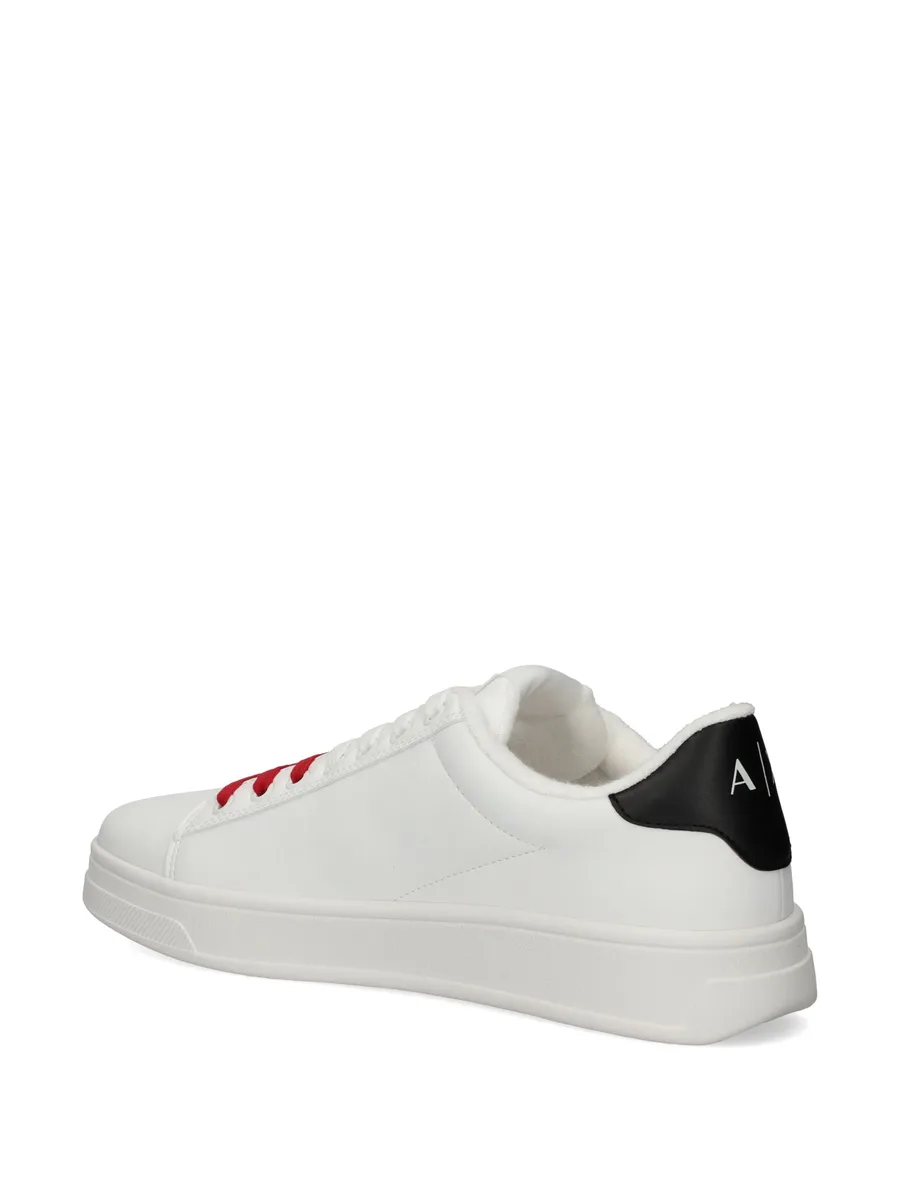 double-coloured laces sneakers 6