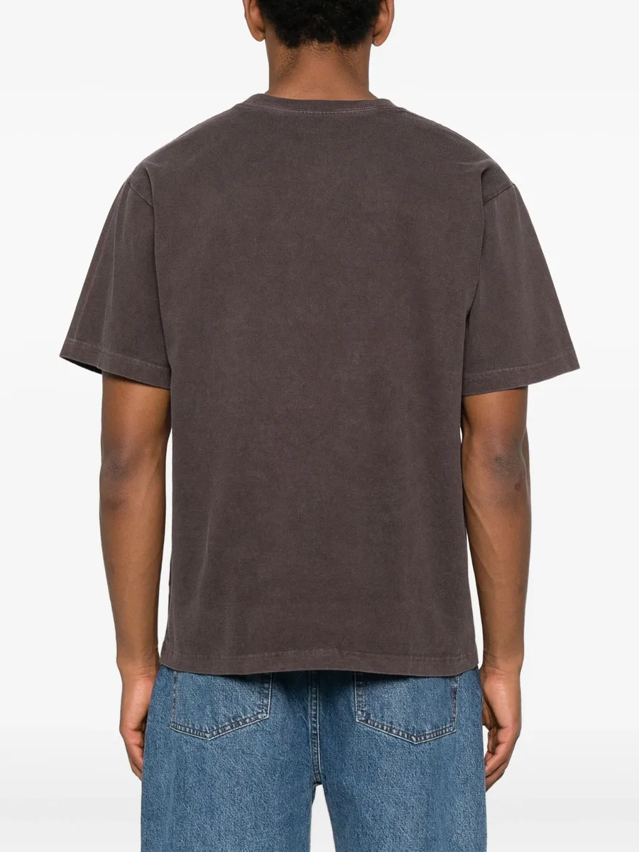 NH wolf-print T-shirt 8
