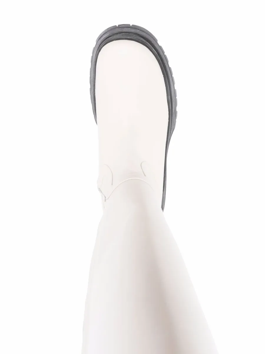 side zip leather boots 7
