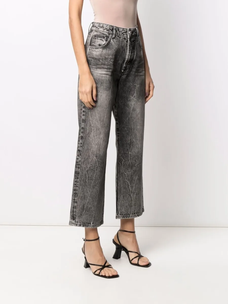 Iconic Plein wide-leg jeans 5