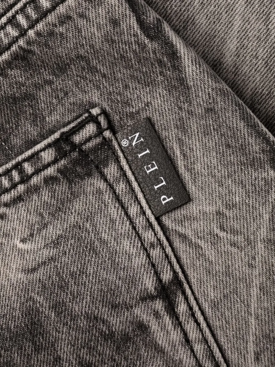 Iconic Plein wide-leg jeans 11