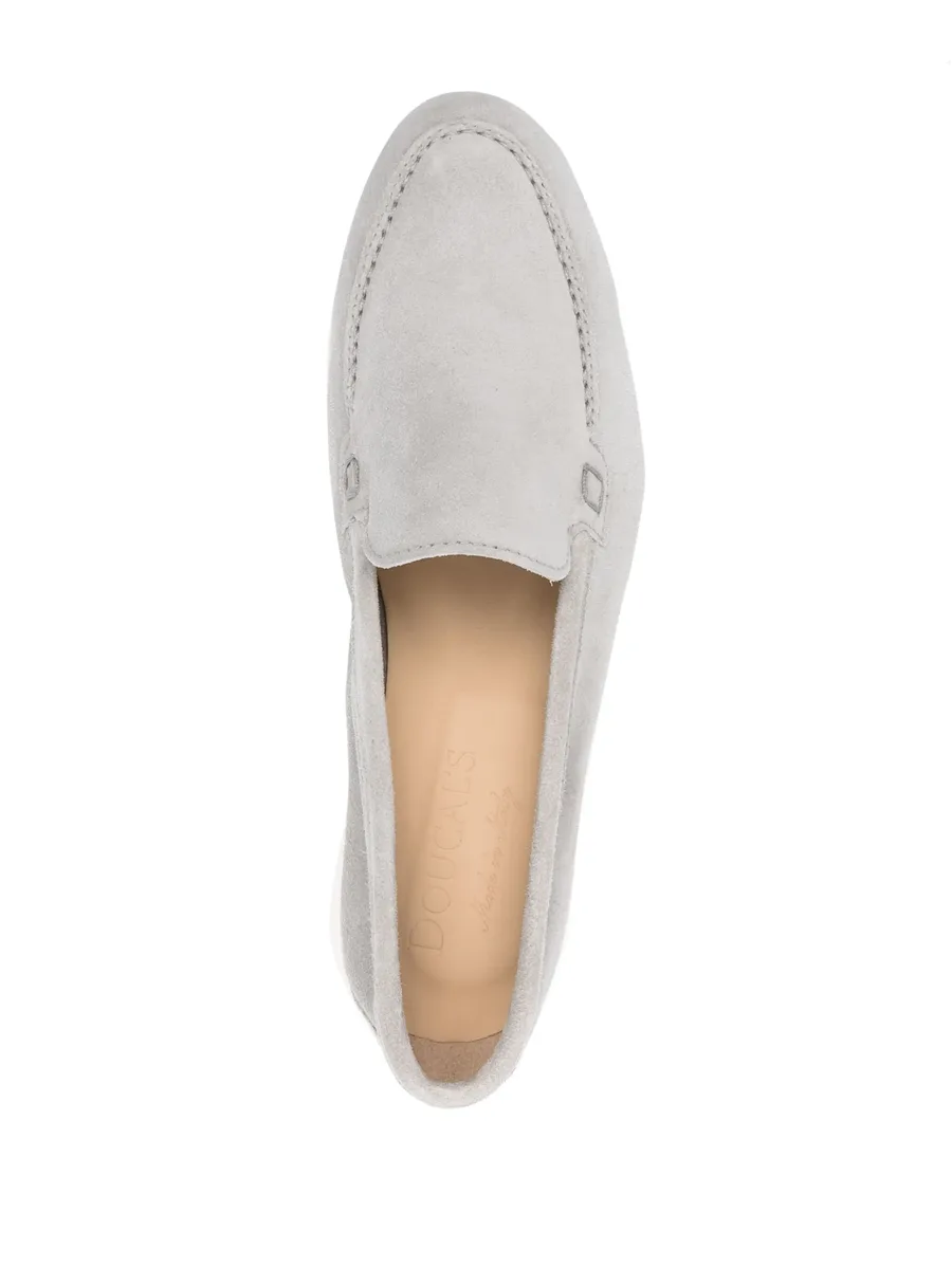 slip-on suede moccasins 8