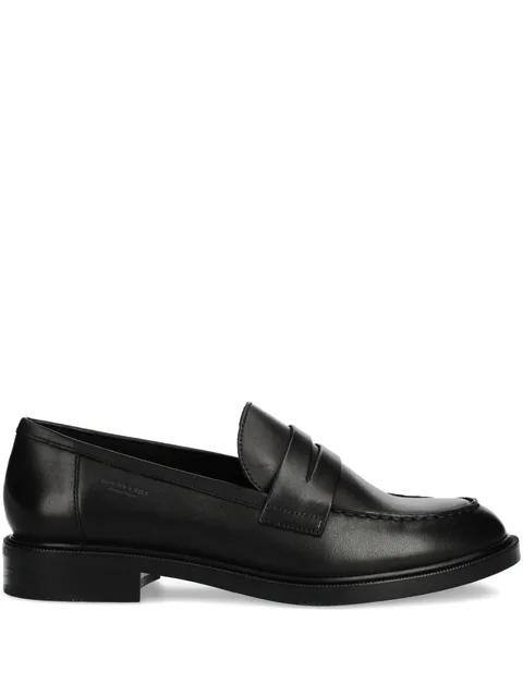 Amina leather penny loafers