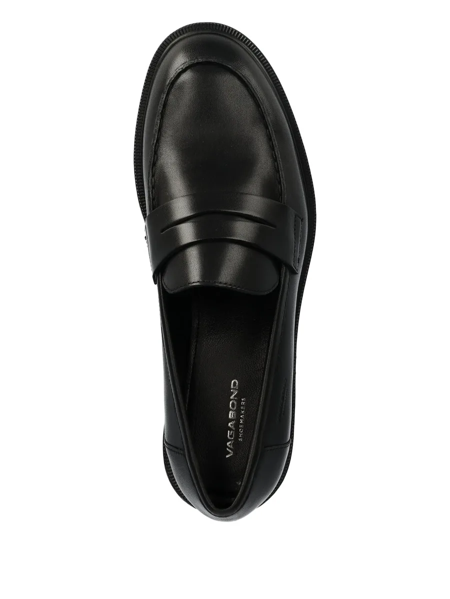 Amina leather penny loafers 6