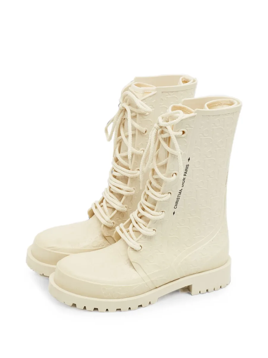 Diorcamp Oblique combat boots 4