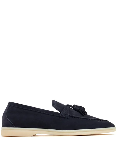 Leandra suede loafers