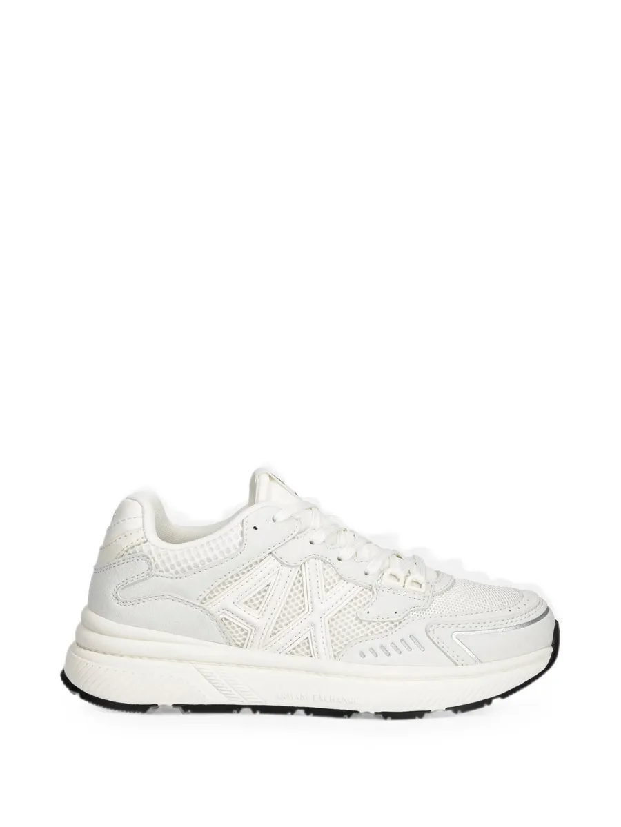 logo-patch mesh sneakers 1