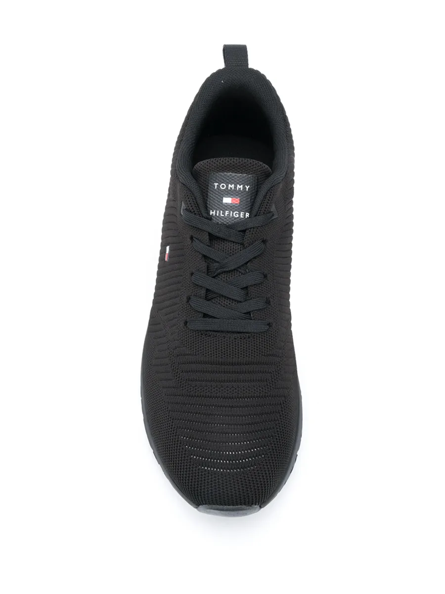 ribbed texture sneakers 8