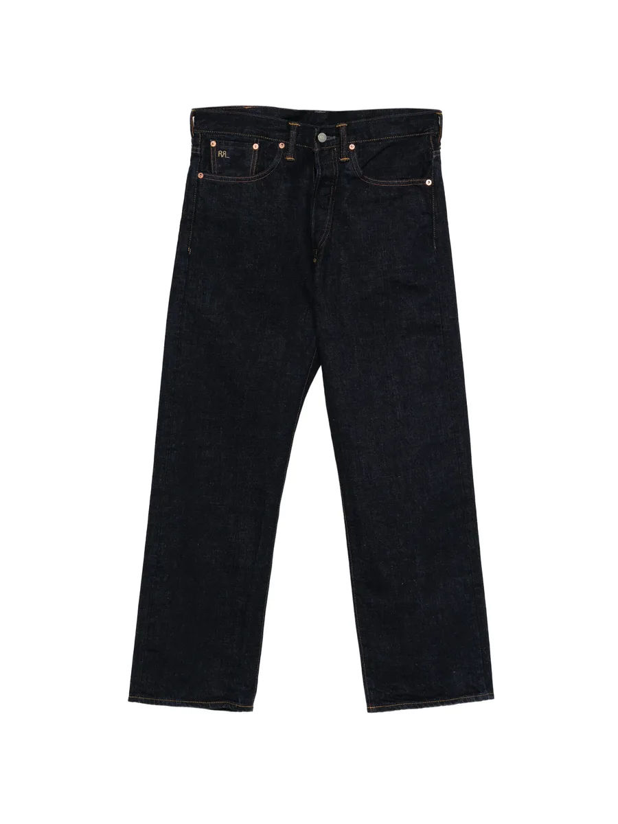 брюки Selvedge с логотипом 1