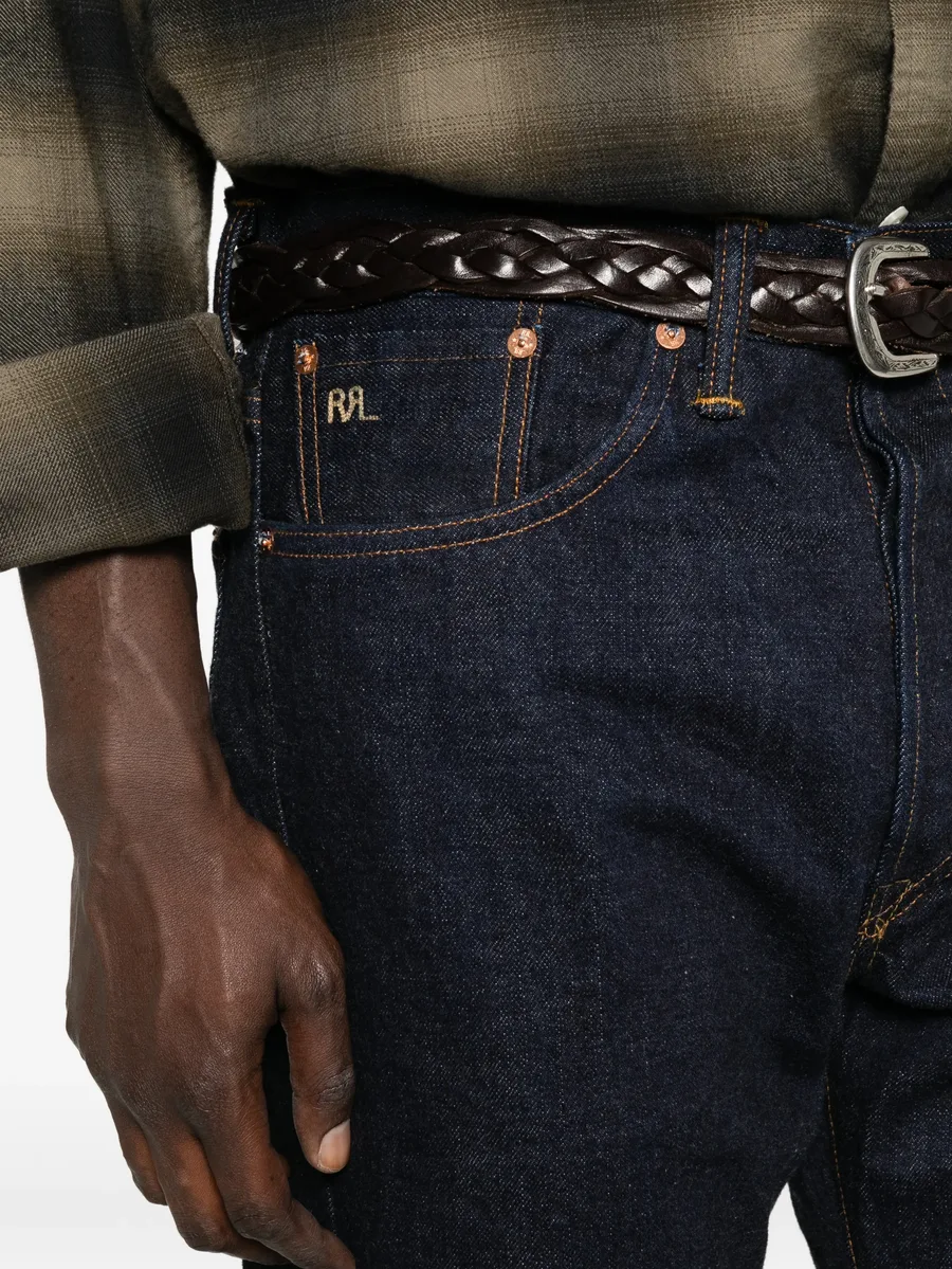 брюки Selvedge с логотипом 10