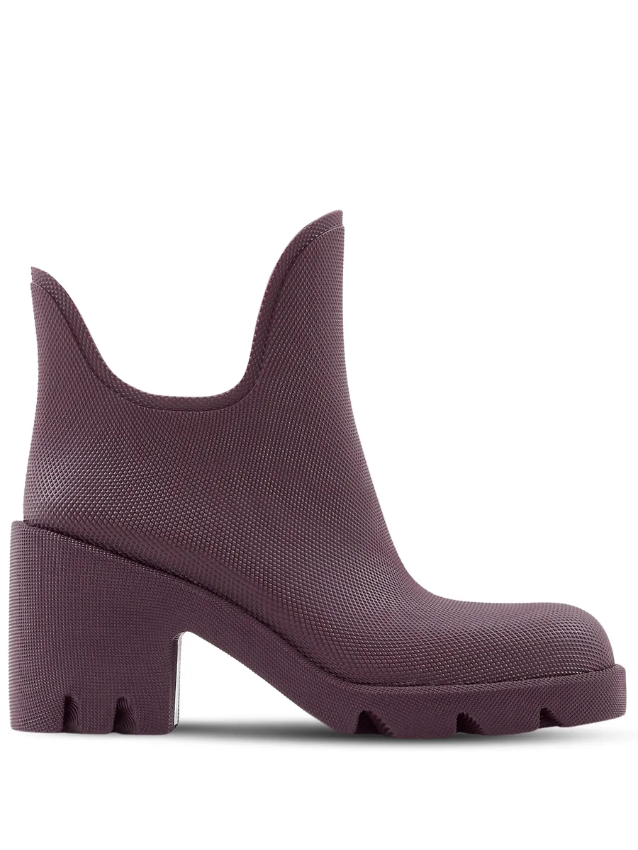 70mm round-toe slip-on boots 1