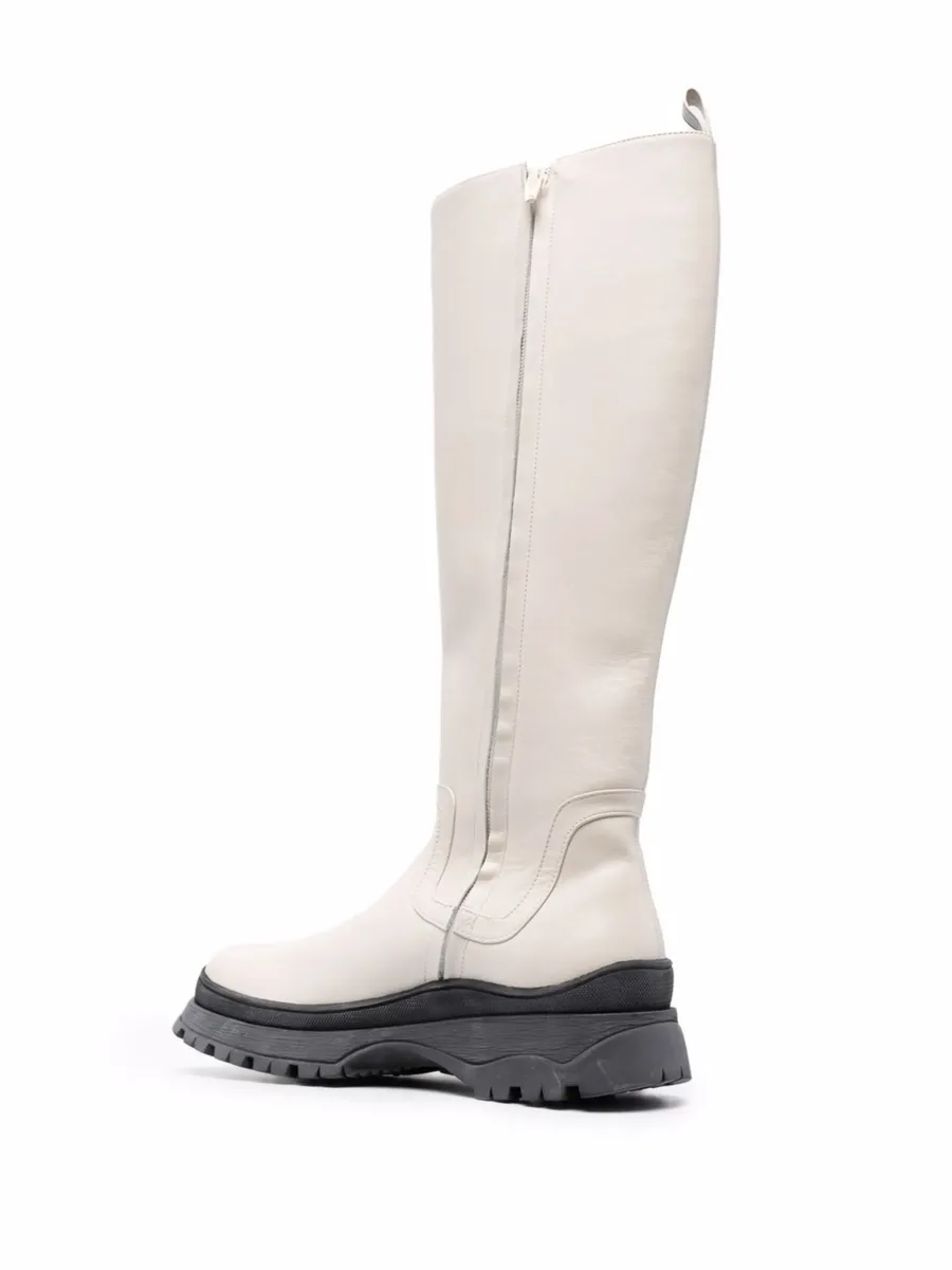 side zip leather boots 6