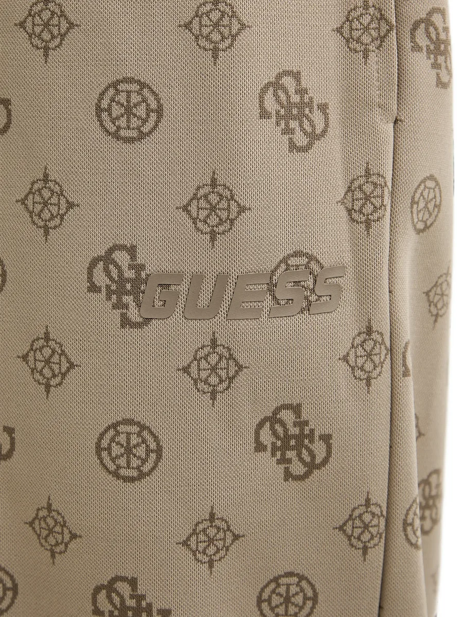 monogram-print track pants 8