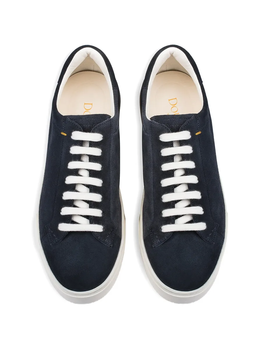 suede lace-up sneakers 5