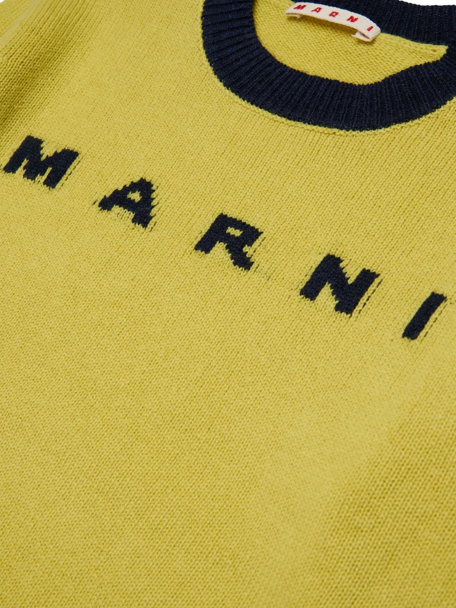 свитер Marni с логотипом 3
